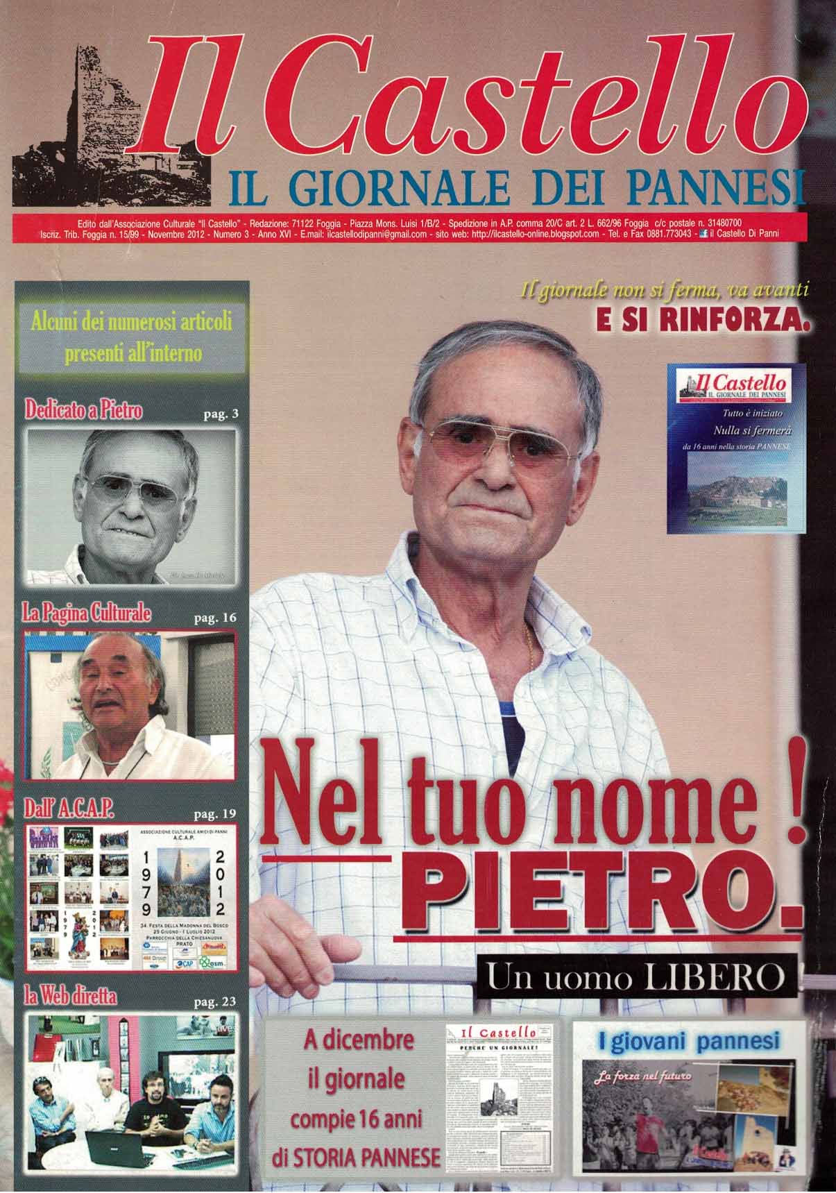 Il Castello. Il giornale dei Pannesi